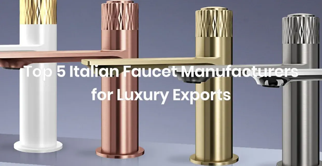 I rubinetti da cucina italiani di lusso, in oro, rame, bianco e argento, rappresentano l'eccellenza del design.