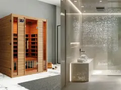 Sauna in legno e bagno turco moderno: due esperienze di benessere a confronto.