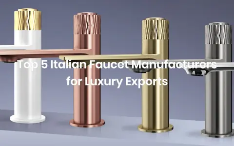I rubinetti da cucina italiani di lusso, in oro, rame, bianco e argento, rappresentano l'eccellenza del design.