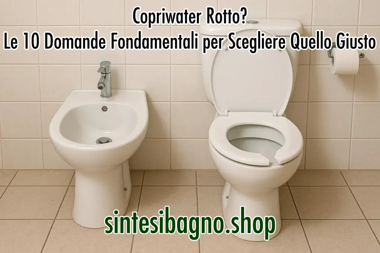 Copriwater rotto? Guida alle 10 domande per scegliere le giuste copriwater misure.